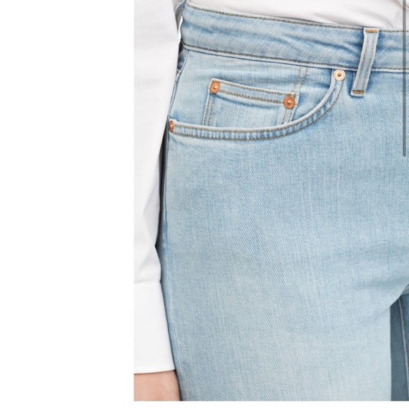 • Acne Studios • Pin Lt Vintage Skinny Jeans Light Blue 28 Women’s Stretch - Picture 3 of 6